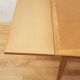 Table vintage extensible en chêne, 1950
