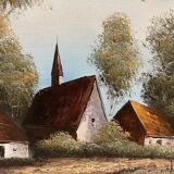 Painting Landscape at the Hamlet