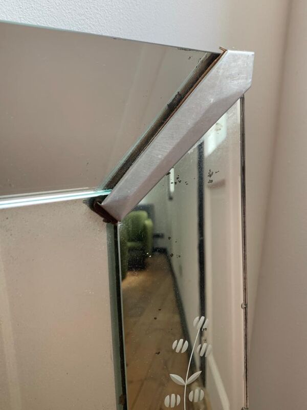 50s mirror - 116x82cm