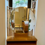 Commode coiffeuse avec miroir