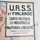Map Russia USSR and Finland