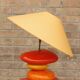 Vintage pebble lamp by François Chatain, France 1980s