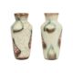 Couple West Germany Vases Bay Keramik Abstract Marble Pattern 606-20