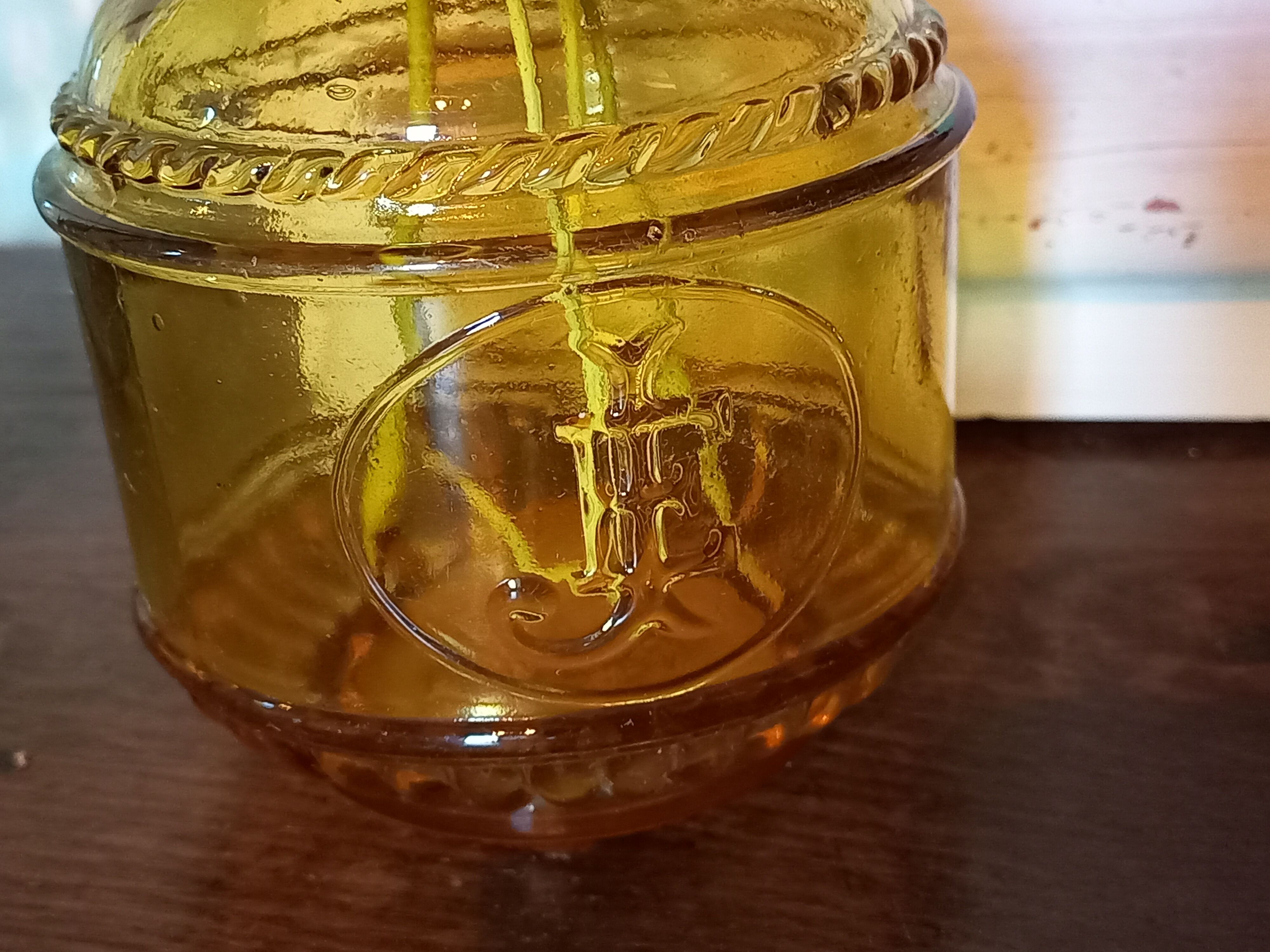 Vase soliflore shaped bottle true vintage