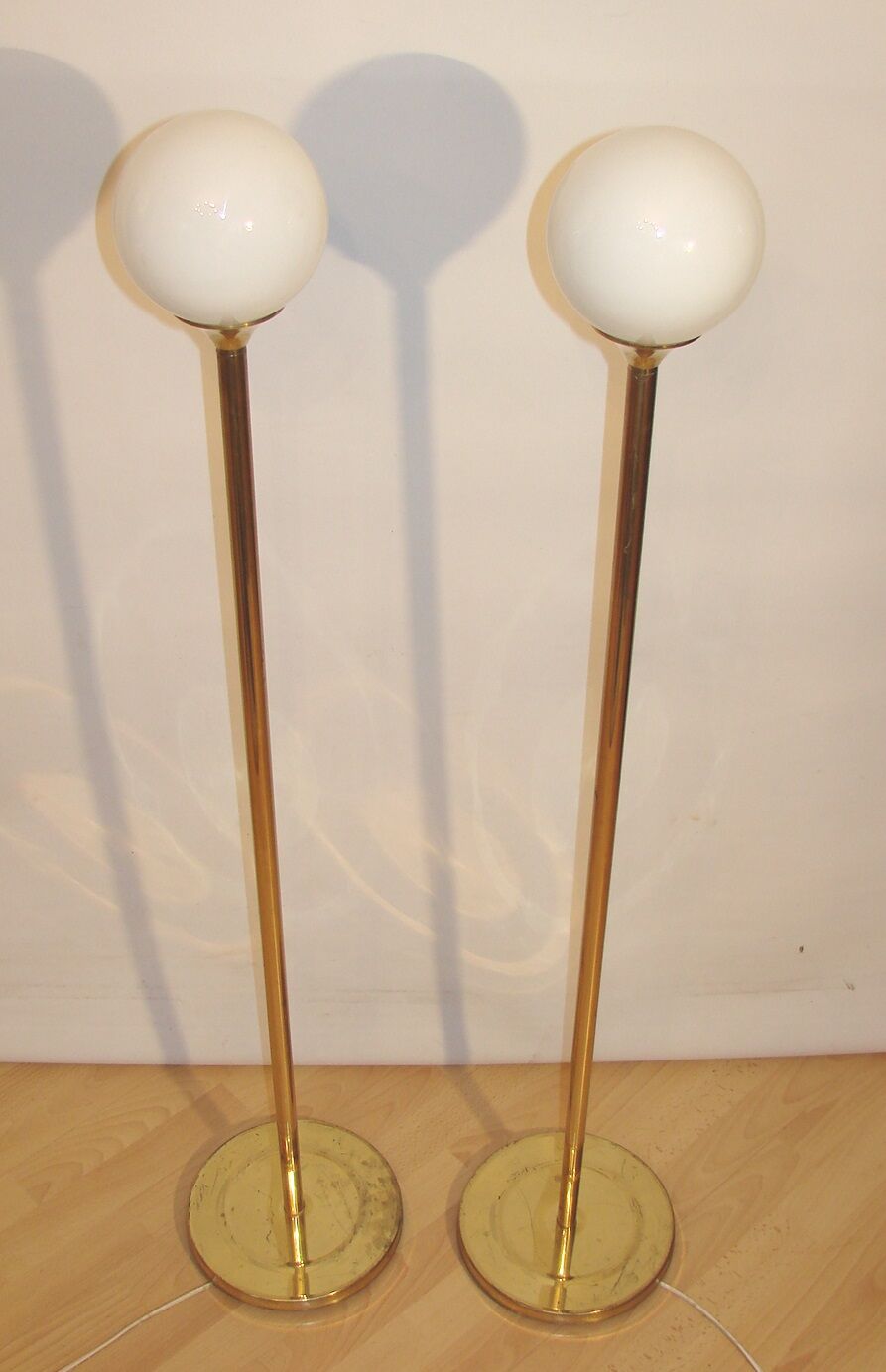 Paire de lampes de sol danoises ABO Randers