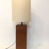 Japanese leather lamp, 1970