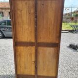 Wardrobe Wardrobe with oak curtains