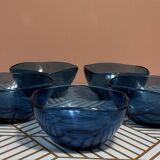 Set of 5 blue bowls VERECO