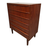 Commode en teck au design danois vintage