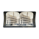 Photographie ancienne stereo, stereograph, luxe albumine 1903 Maison du Roi, Belgique