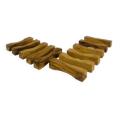 11 vintage olive wood knife holders