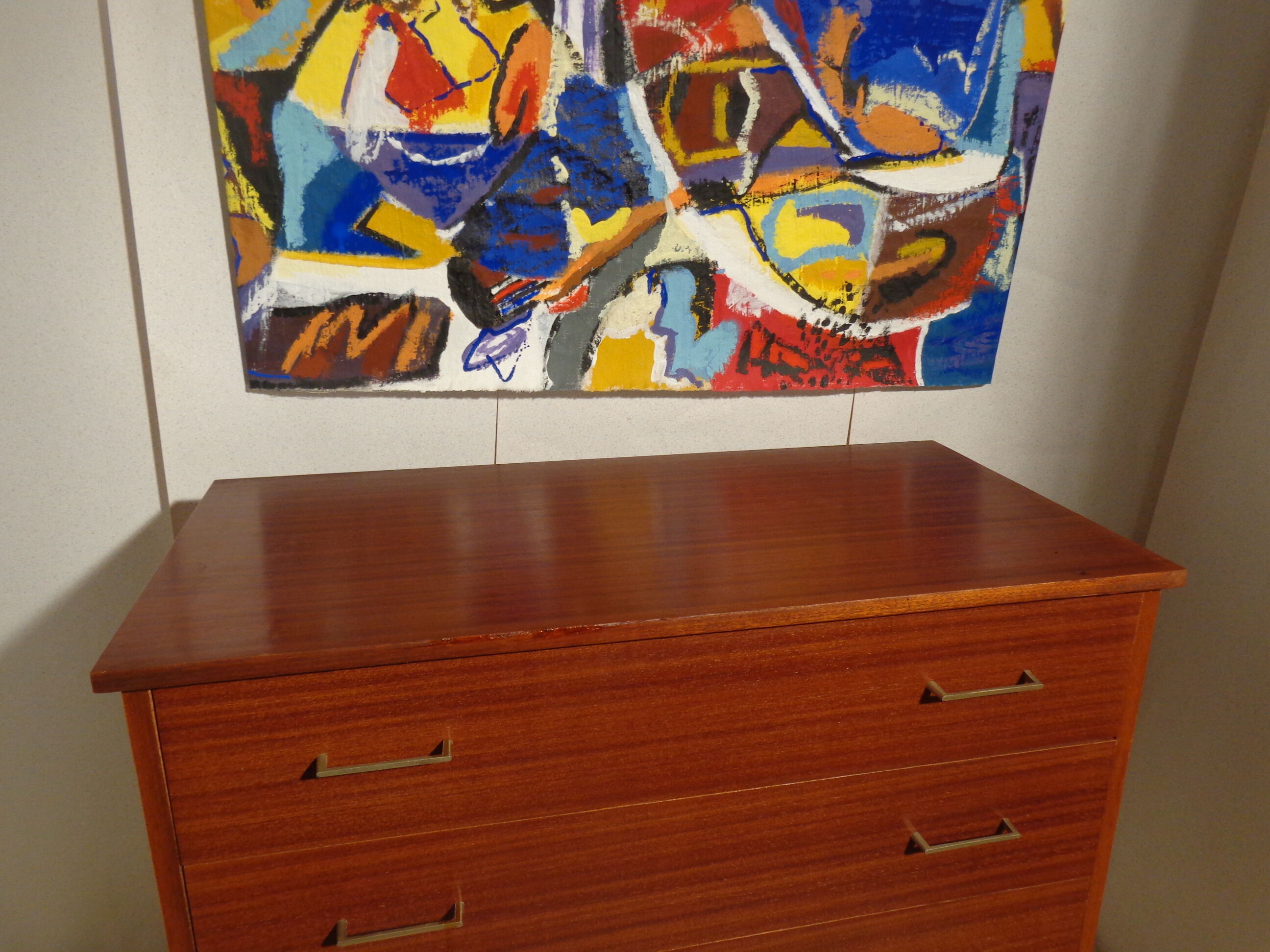 Chest of drawers vintage 60s teak