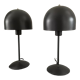 Paire de lampes design en métal
