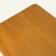 Table René Martin en pin massif moderniste, 1960