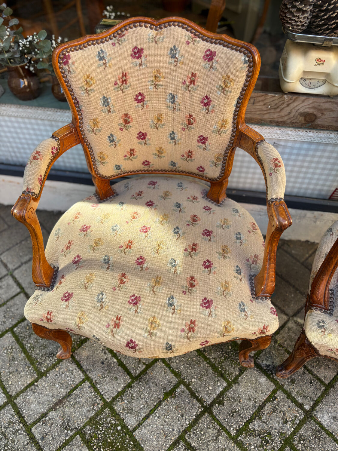 Pair of Louis XV armchairs