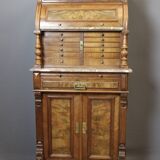 Late 19th century walnut dentist's cabinet