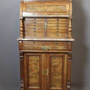 Late 19th century walnut dentist's cabinet