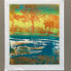 Engraving signed Jean Davo 1970