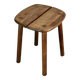 Attribué à Pierre Gautier Delaye. tabouret bois, France, circa 1960