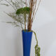 Large blue soliflore vase 70cm