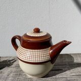 Large 1970s tiled teapot