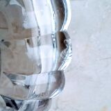 Pair Baccarat wine bottle coaster