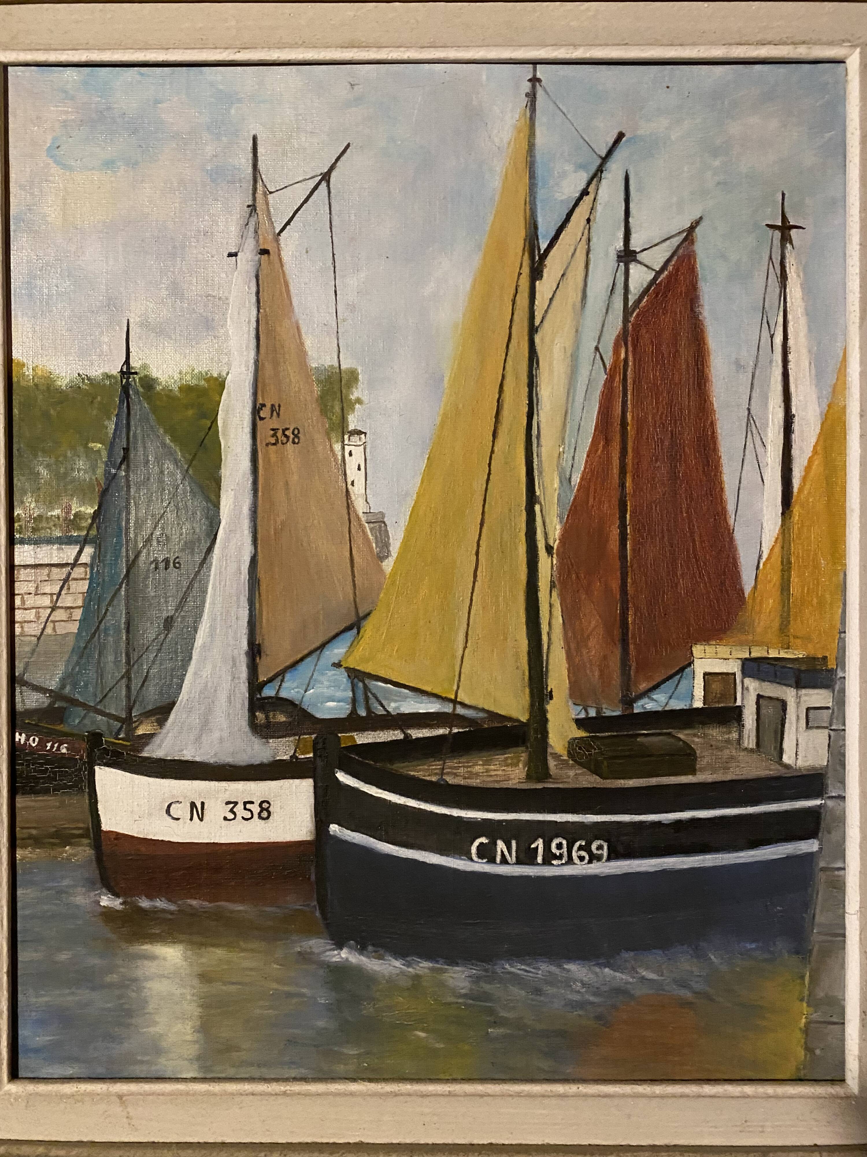 Painting "The Sailboats"