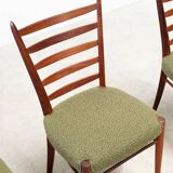 Set of four Danish dining chairs