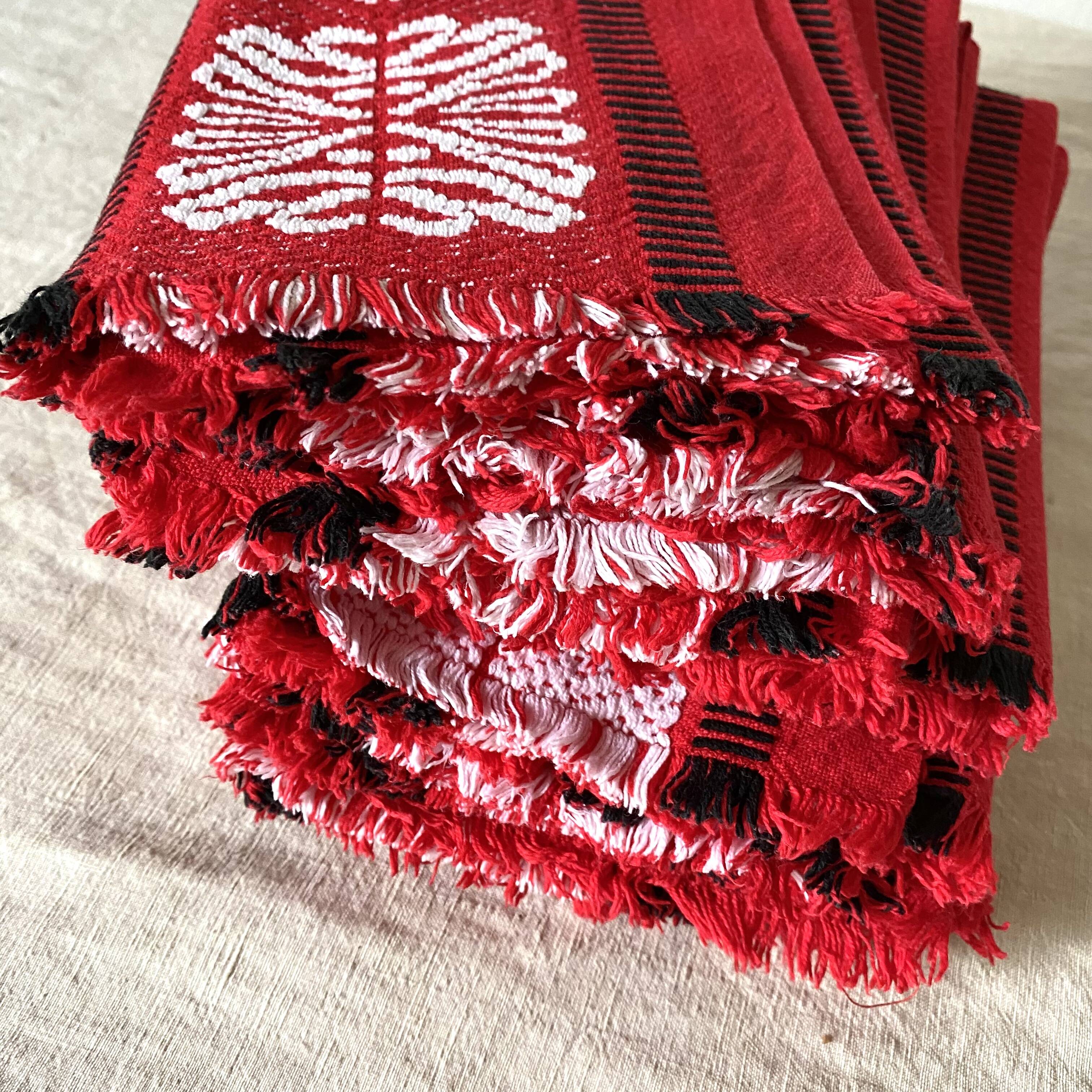 Vintage cotton napkins