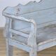 Antique Hungarian pine bench, circa 1900