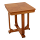 Belgian Art Deco side table with geometric top, ca. 1920