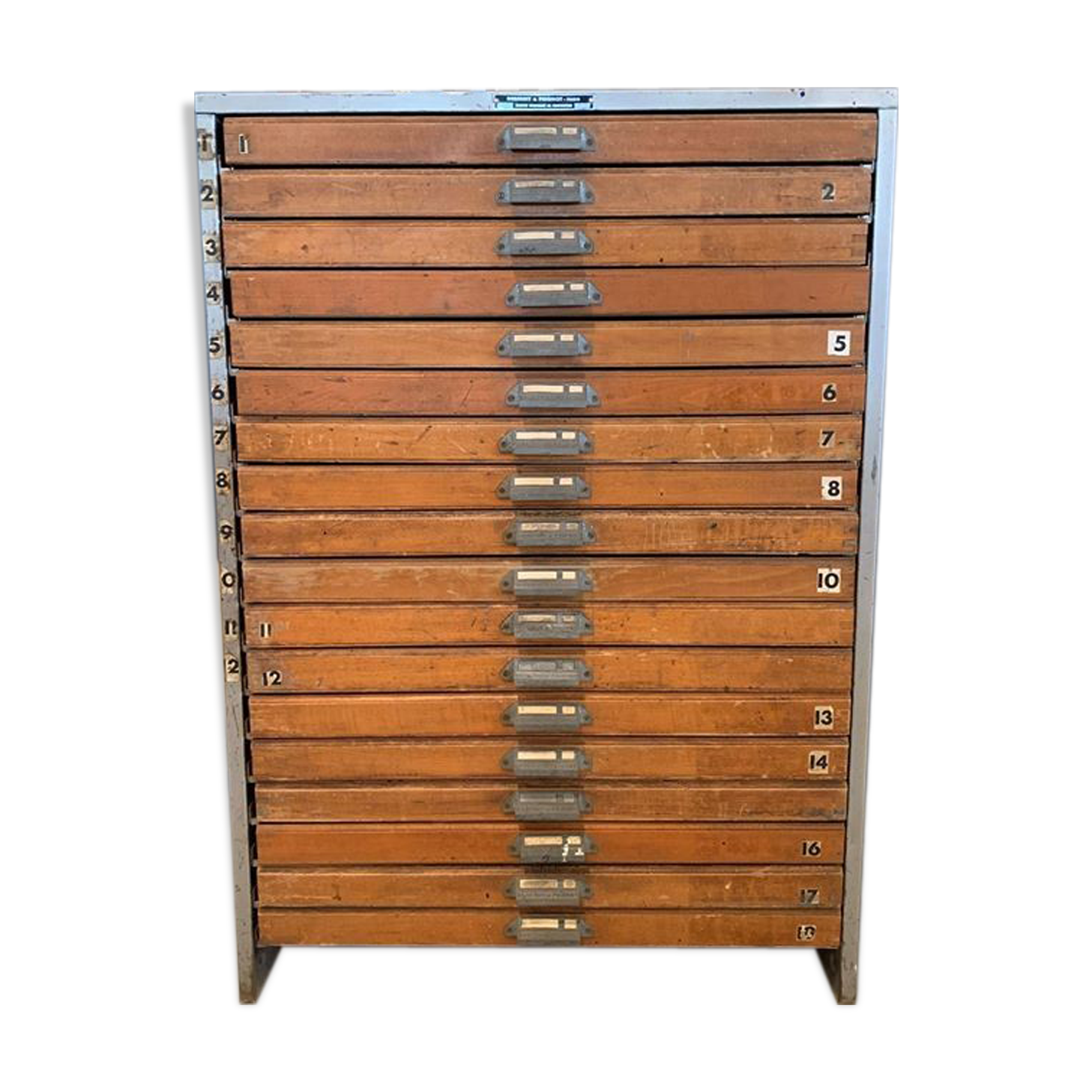 Meuble d'imprimeur Deberny & Peignot
