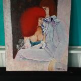 Painting painter Rosemary, The Romantics
