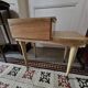 retro bedside table