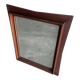 Sculptural wall mirror in wood, 1960s