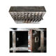 Industrial furniture with 100 metal lockers