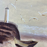"Seaside" painting