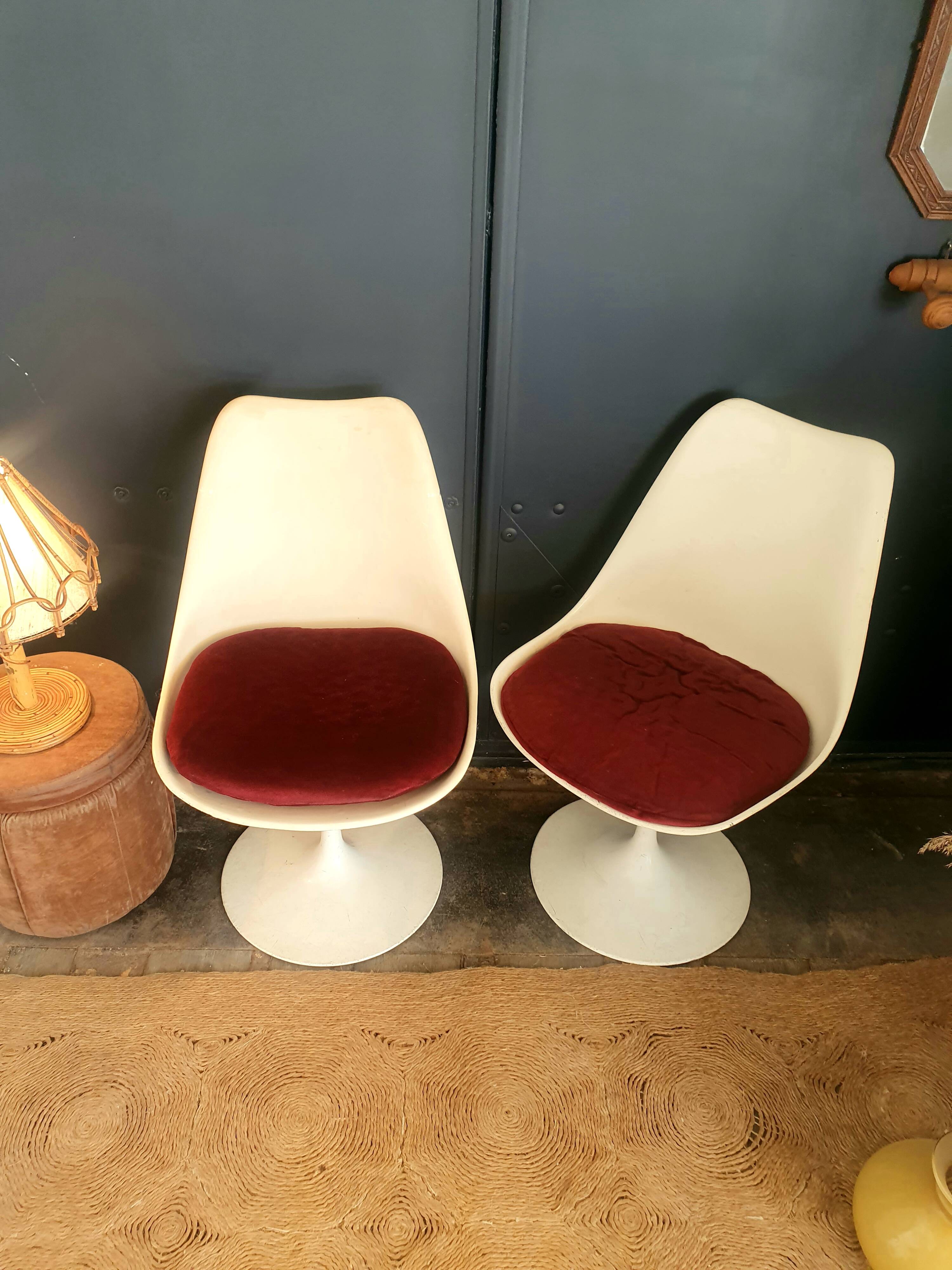 Paire de chaises par Eero Saarinen pour Knoll