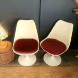 Pair of chairs by Eero Saarinen for Knoll