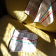 50s French Set of 6 Linen Tea Towels.