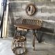 Vintage rattan dressing table 1960