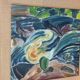 Original Swedish Oil On Panel – “Composition” By Bengt Alwö – Vintage & Framed 62 × 60 Cm (24.4" × 23.6")