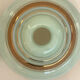Set of 2 opaline lampshades water green and gold