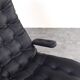 Bauhaus Leather and Chrome Model Fenix Chaise Longue by Sam Larsson for Dux