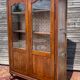 Vitrine en noyer d’époque restauration XIX eme siècle