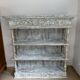 Walnut dresser, 19th century.