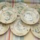 Boch La Louviere D2202 Cornucopia Deep Plates