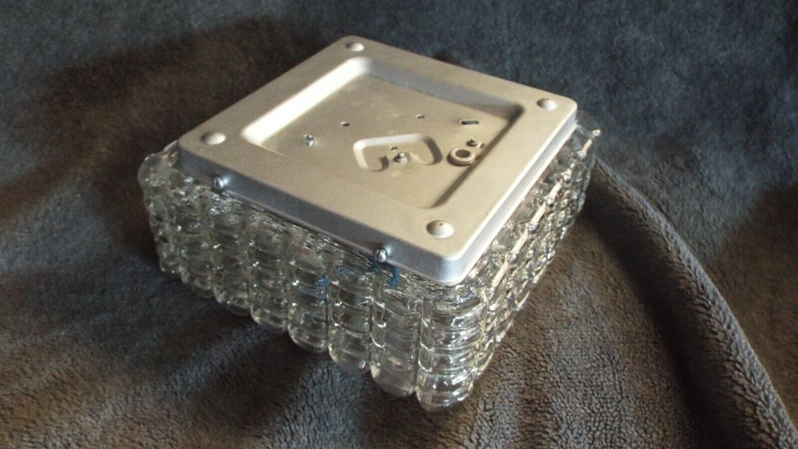 Glass ceiling light 60-70s