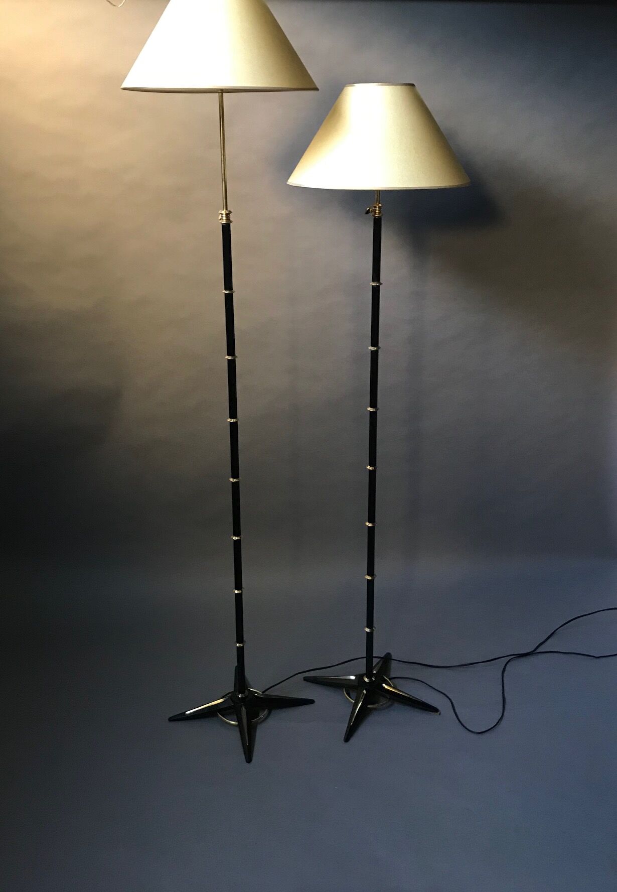Lampadaire de Gilles Sermadiras pour la galerie Maison et Jardin
