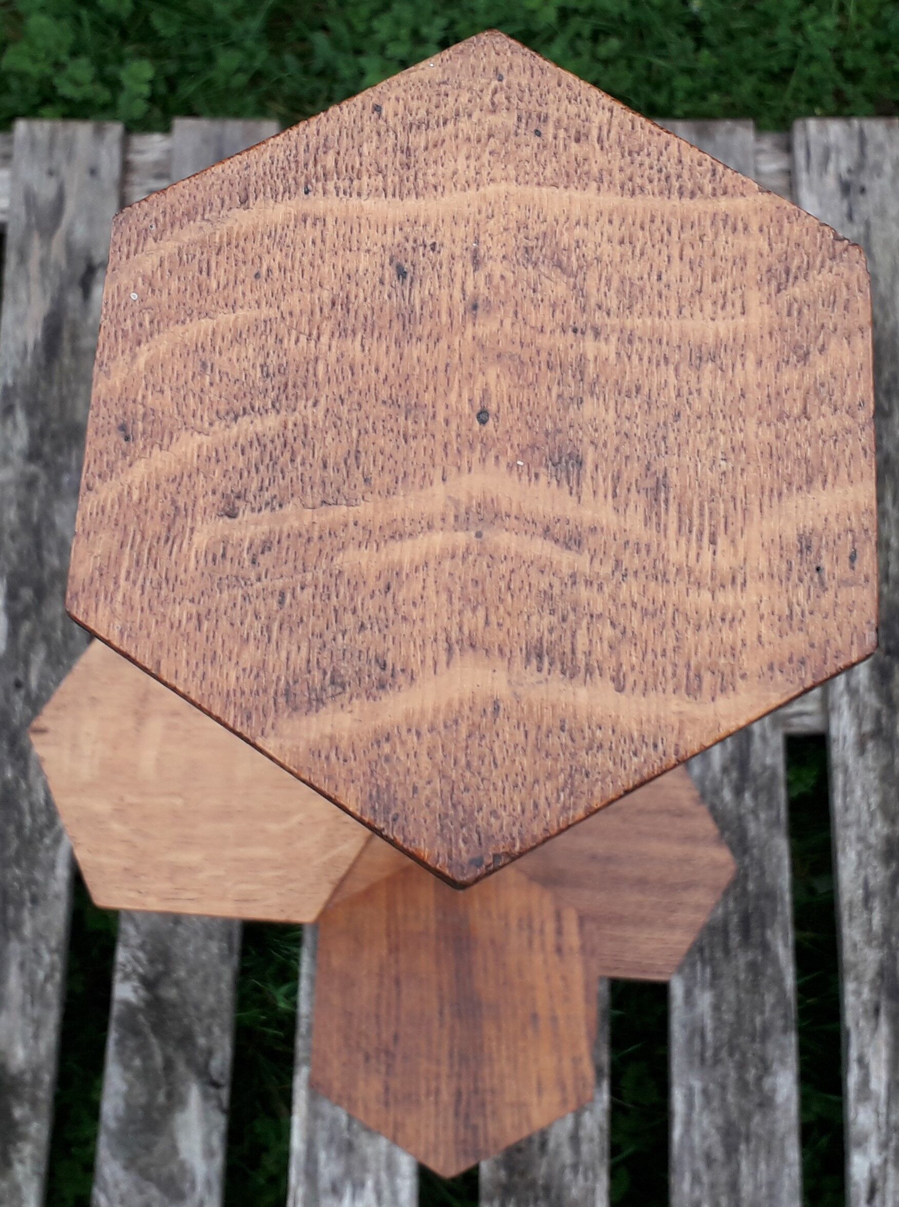 Porte pots en bois